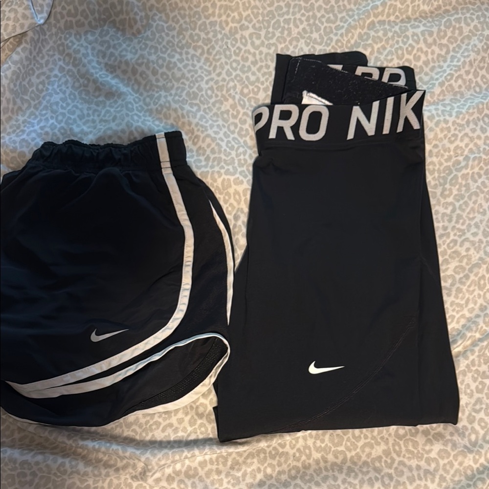 Nike Black Performance Shorts for Active Wear